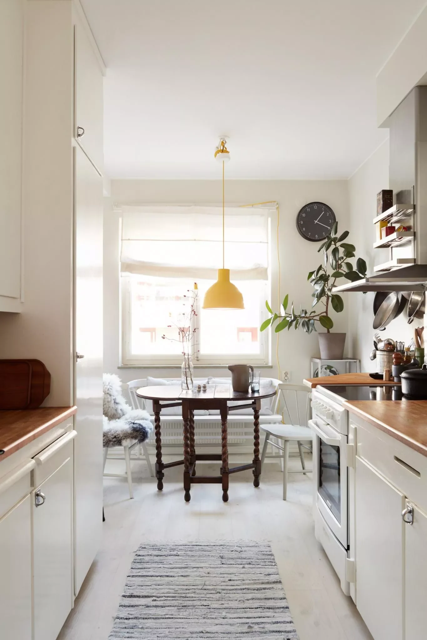 46 Galley Kitchen Design Ideas That Maximize Style and Function 16 Keep It Light and Bright