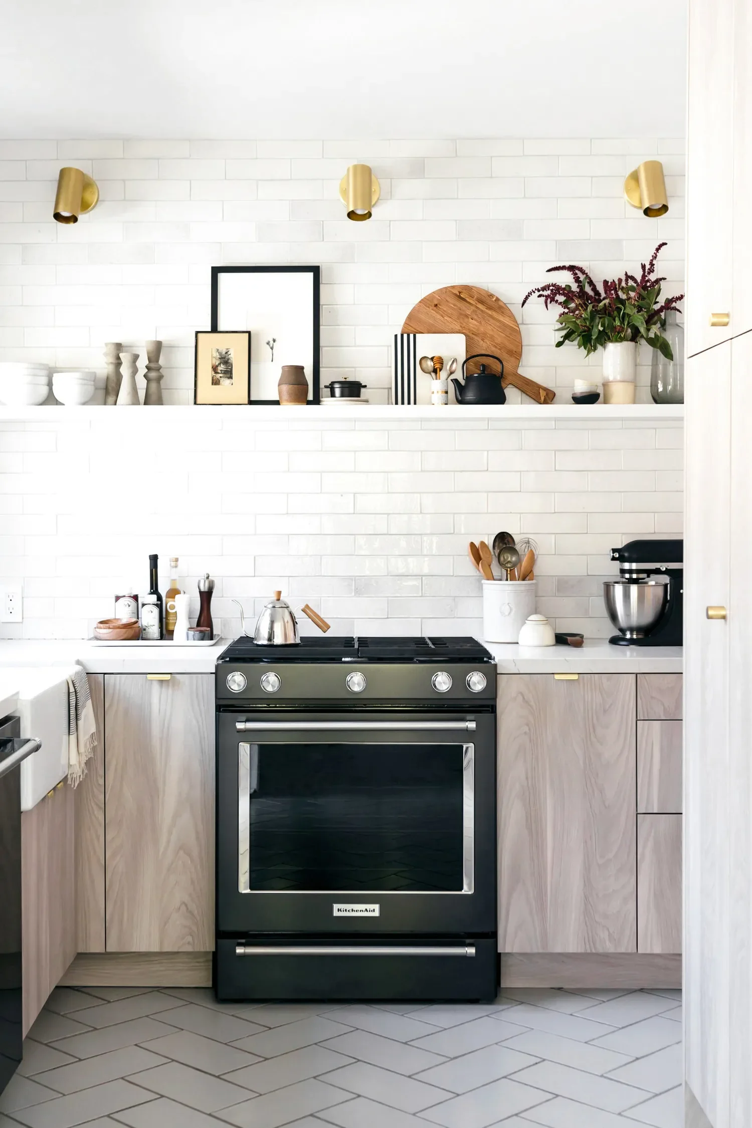 30 Charming Rustic Kitchen Designs That Will Steal Your Heart 3 Keep It Light in a Small Kitchen
