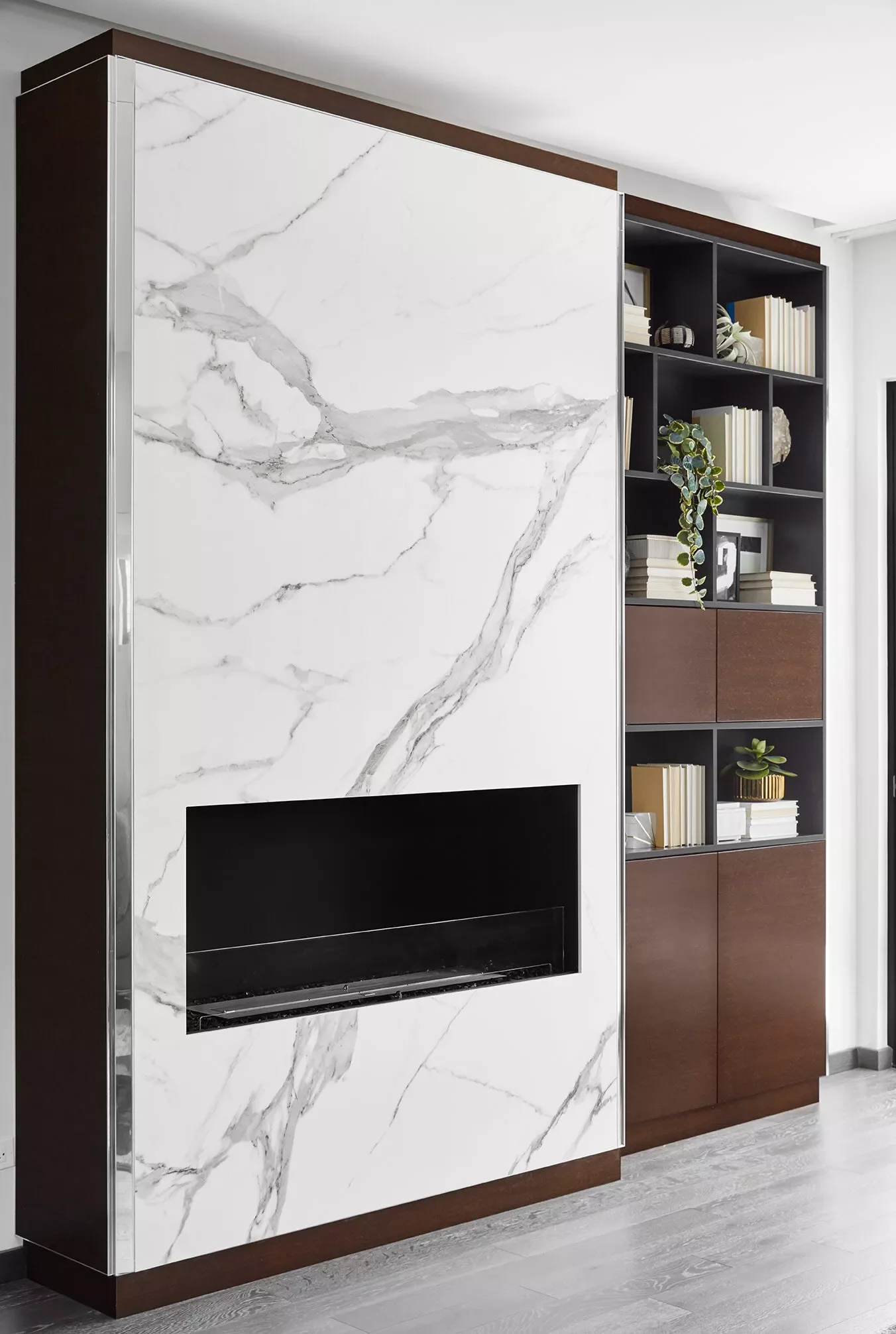 50 Contemporary Fireplace Designs That Will Transform Your Living Space 44 Keep It Open