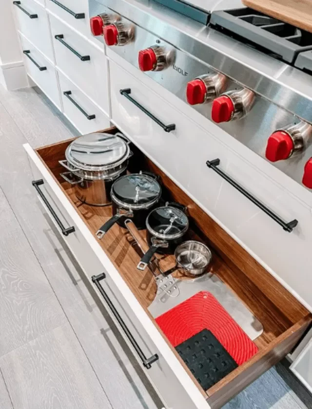 50 Brilliant Small Kitchen Storage Solutions That Will Transform Your Space Keep Pots and Pans Under Your Oven