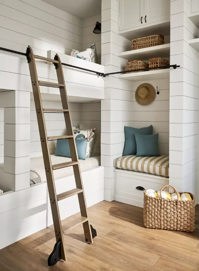 38 Charming Coastal Farmhouse Decorating Ideas to Transform Your Home 36 Keep That Shiplap