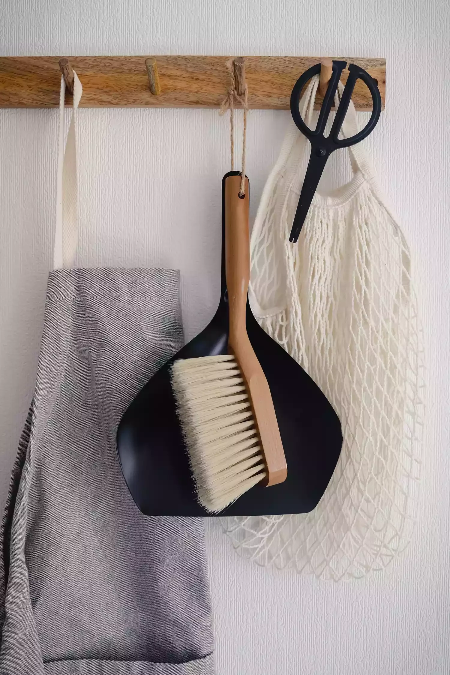 20 Clever Ways to Store Your Mops and Brooms Like a Pro Keep a Small Broom and Dustpan Accessible