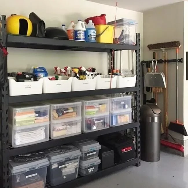 20 Clever Ways to Store Your Mops and Brooms Like a Pro Keep a Trash Bin Close