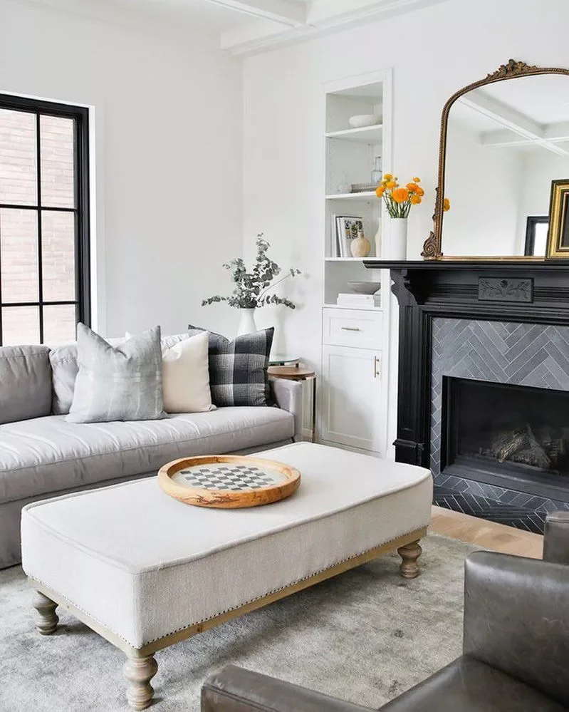 51 Creative Fireplace Mantel Decorating Ideas That Will Transform Your Living Space 26 Keep it Luxe and Classic