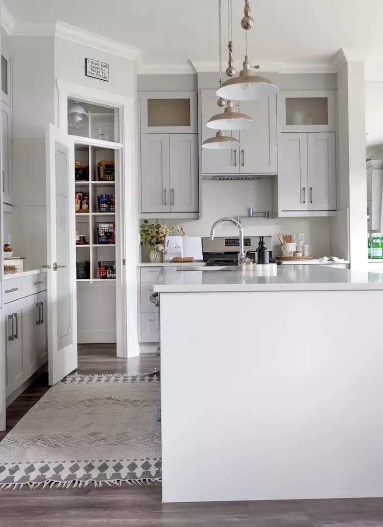20 Brilliant Ways to Style Your Open Pantry Shelves Like a Pro Keep the Floor Clear