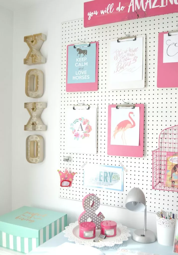 24 Creative Pegboard Organization Ideas That Will Transform Every Space in Your Home Kid