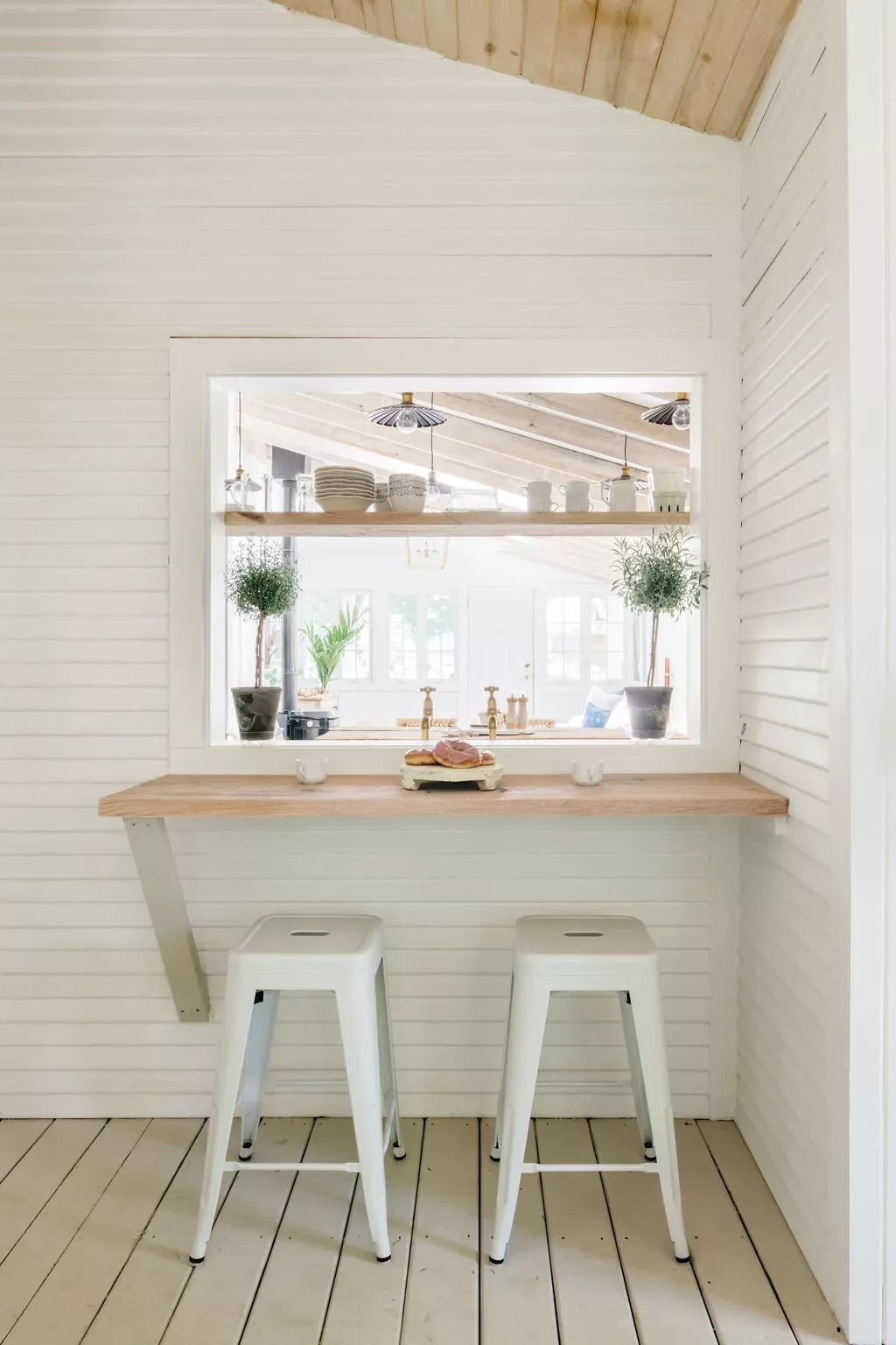 27 Kitchen Bar Ideas That Create the Perfect Entertainment Space Kitchen Cut-Out Bar