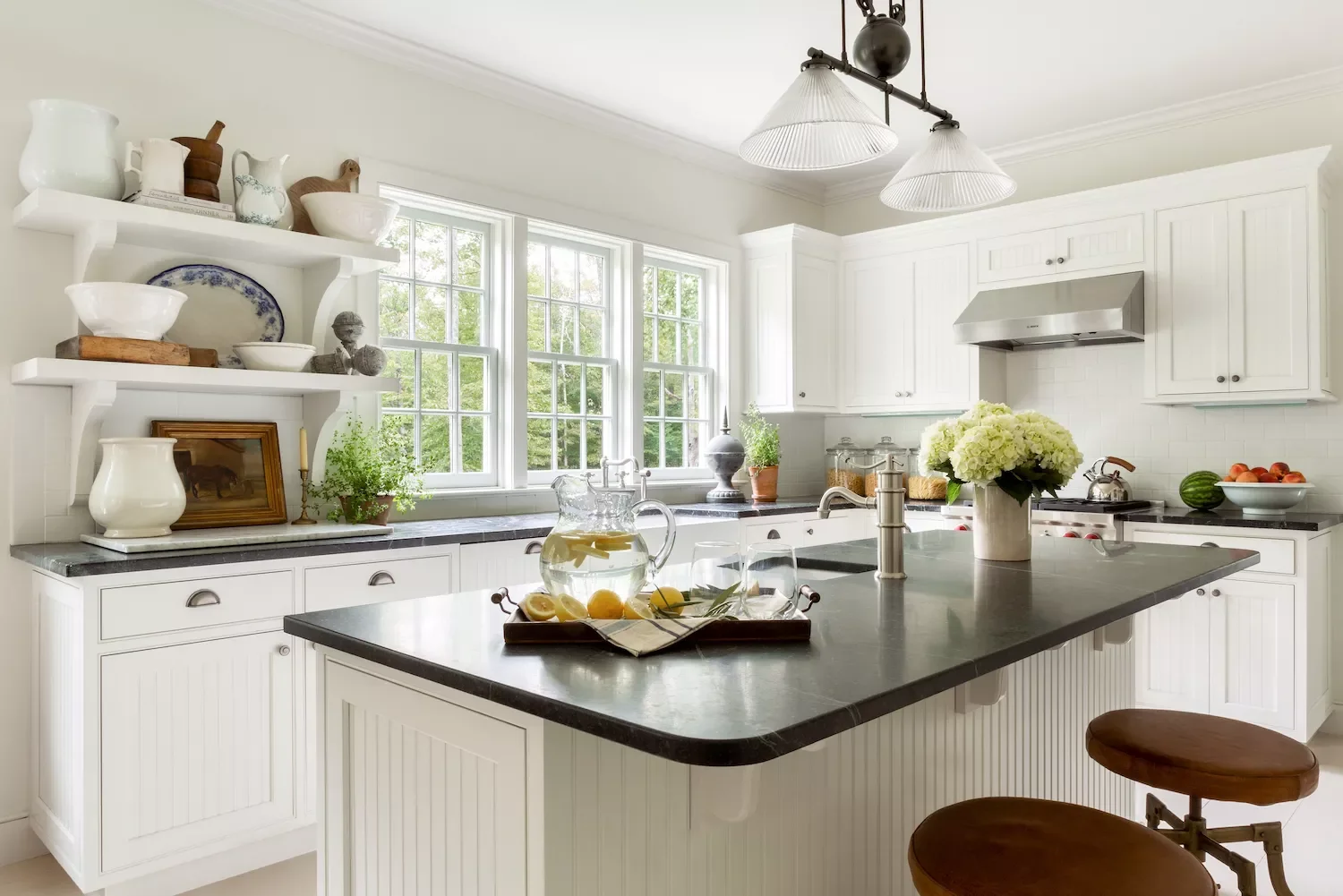34 Smart Kitchen Layout Ideas That Transform Your Cooking Space 28 L-Shaped With Open Shelves