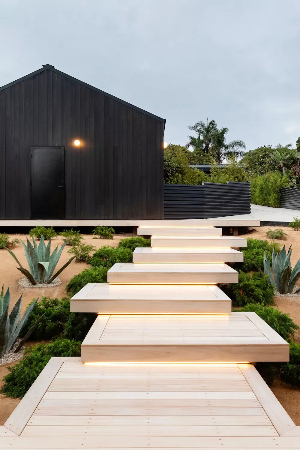 LED-Lit Steps