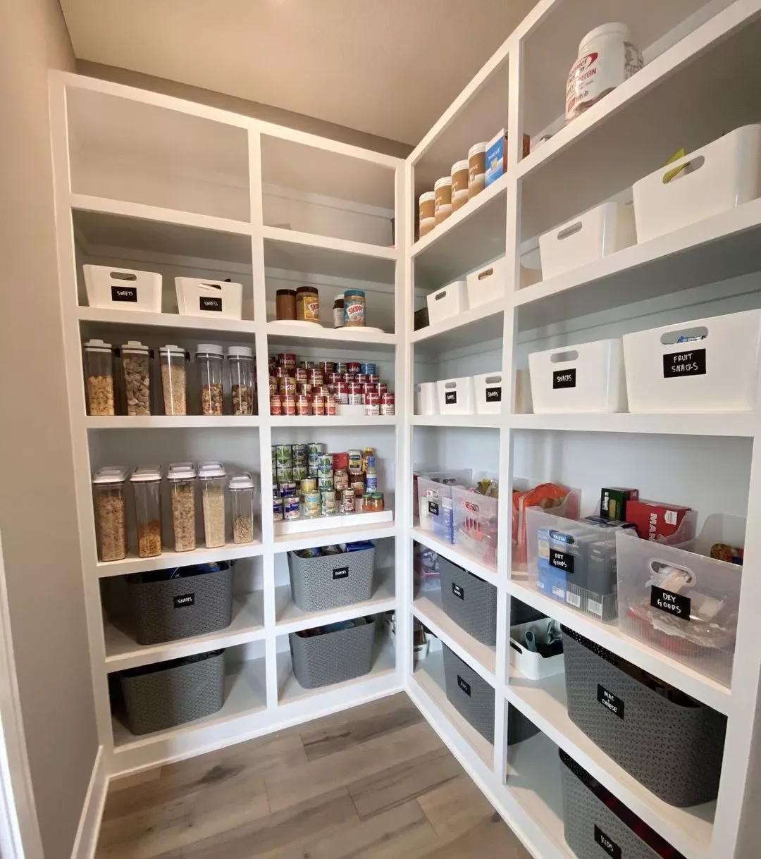 20 Smart Pantry Organization Ideas That Will Transform Your Kitchen Storage Label, Label, Label
