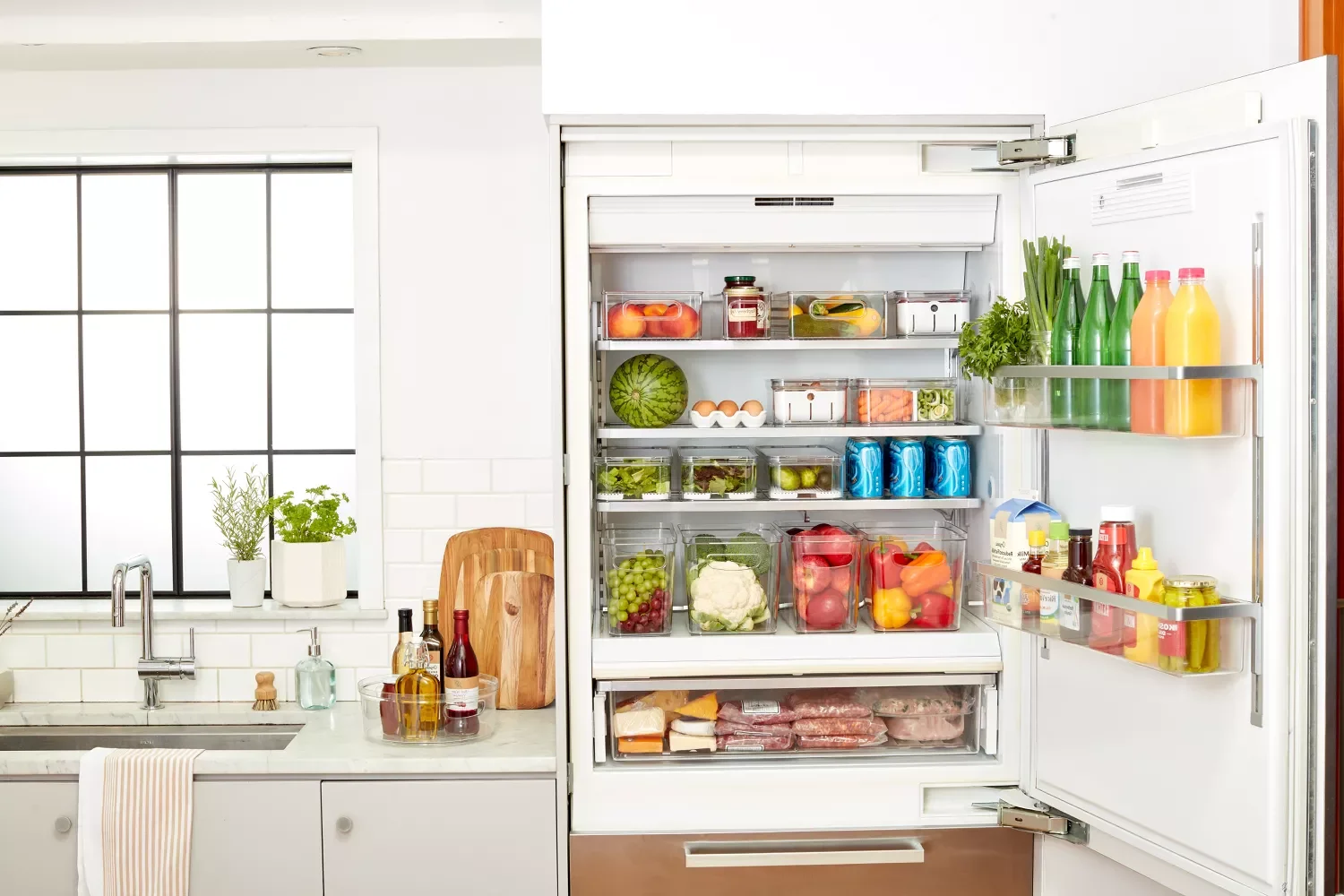 17 Brilliant Fridge Organization Ideas That Will Transform Your Kitchen Label Leftovers With Masking Tape