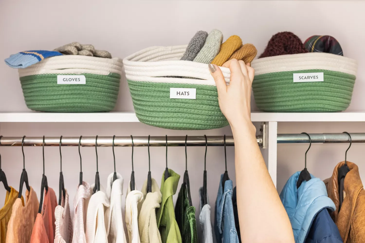 36 Brilliant Closet Organization Ideas to Transform Your Space Label Your Storage