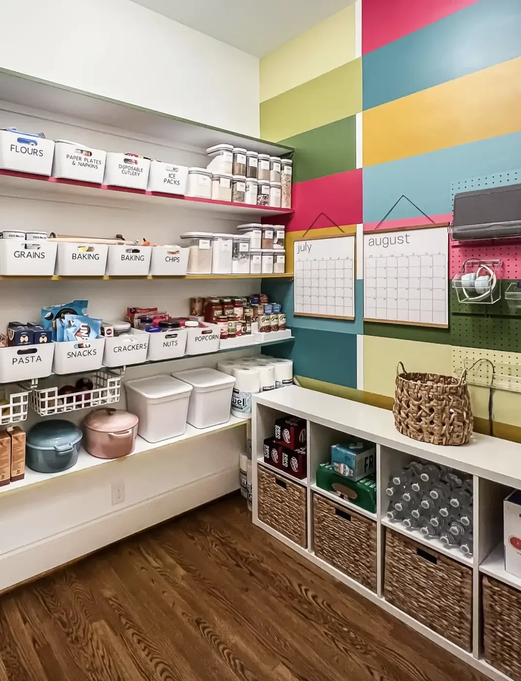 37 Corner Pantry Ideas to Transform Your Kitchen Storage Labeled Bins and Baskets