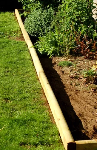 Landscaping Timber Raised Garden Bed
