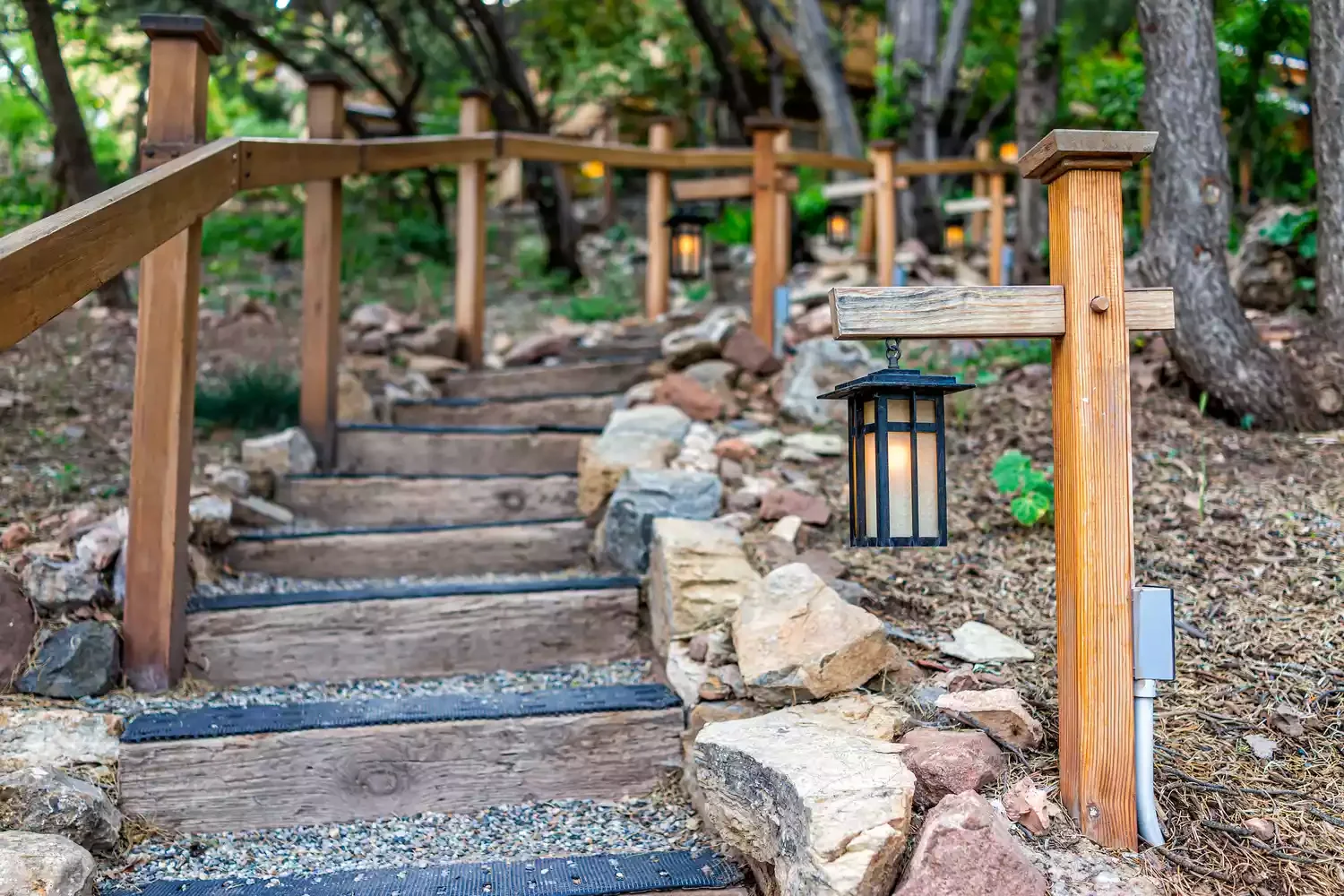 41 Stunning Outdoor Lighting Ideas That Will Transform Your Yard Into a Magical Space 21 Lantern Posts
