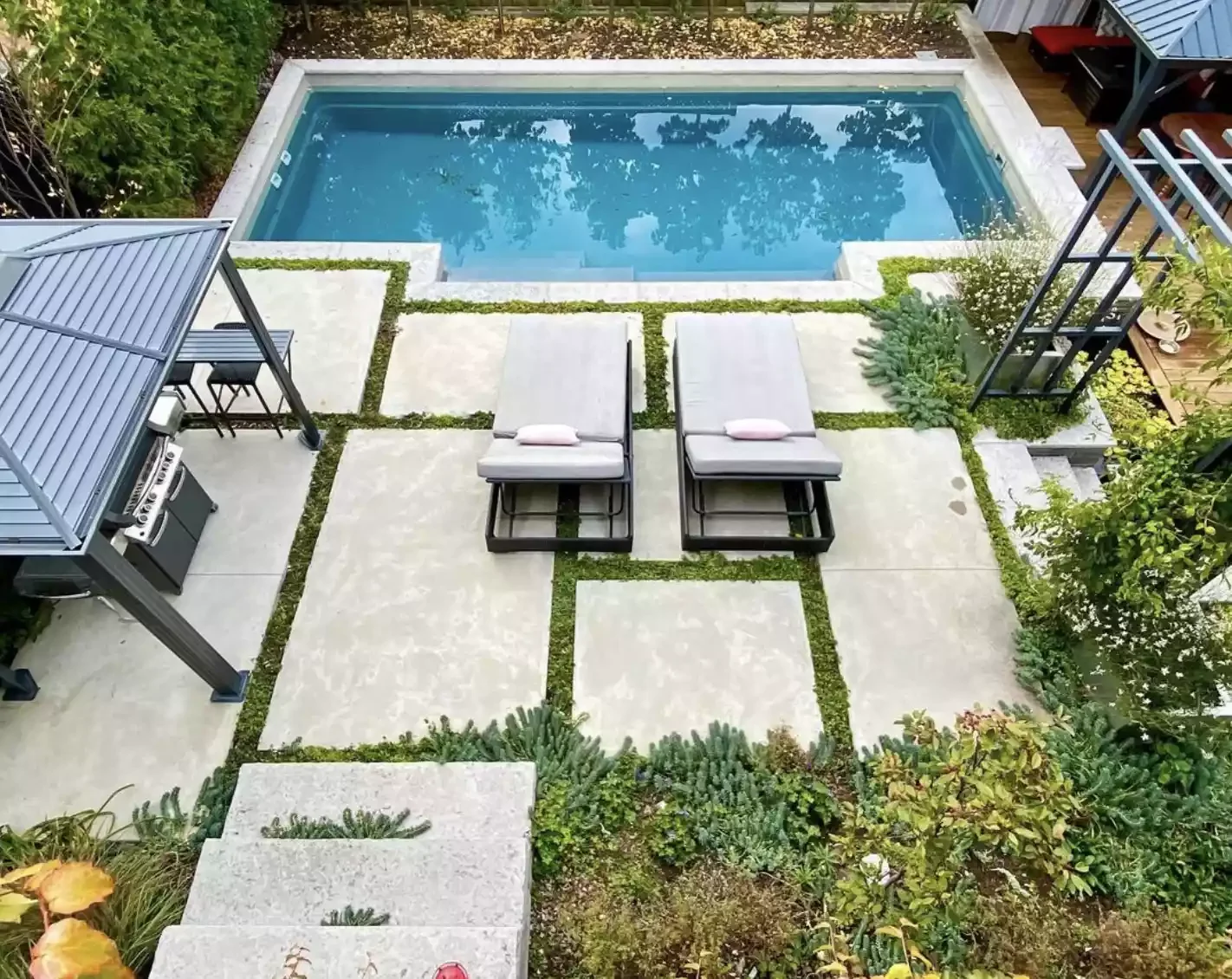 36 Stunning Concrete Patio Designs That Will Transform Your Outdoor Space 1 Large Concrete Patio Pavers