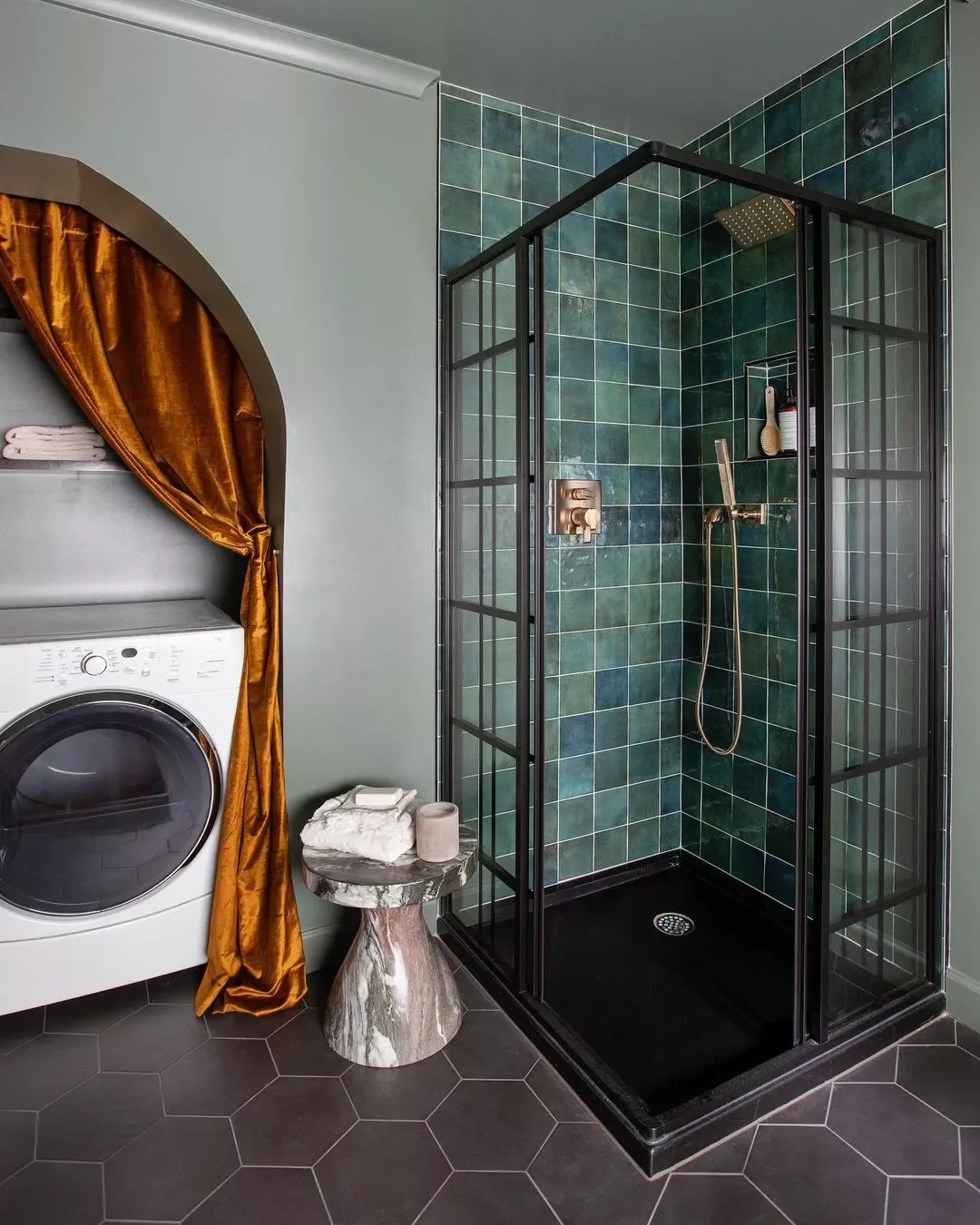 74 Amazing Bathroom Decorating Ideas That Will Transform Your Space 31 Laundry Room Curtains