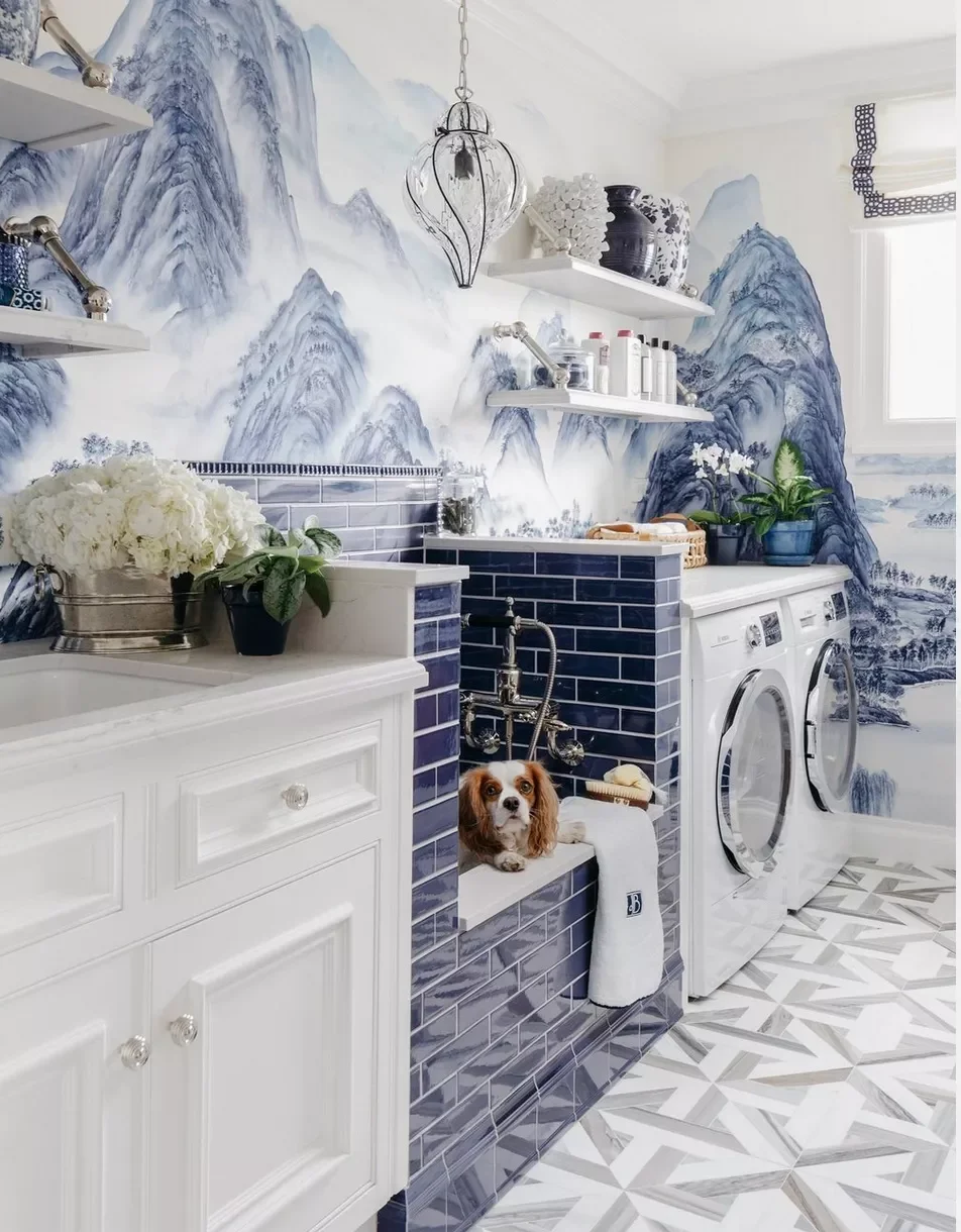 28 Incredible Dog Room Ideas That Will Make Both You and Your Furry Friend Happy 24 Laundry Room Dog Shower