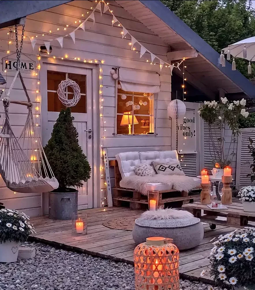 15 Outdoor Room Ideas That Transform Your Backyard Space Layer Ambient Lighting