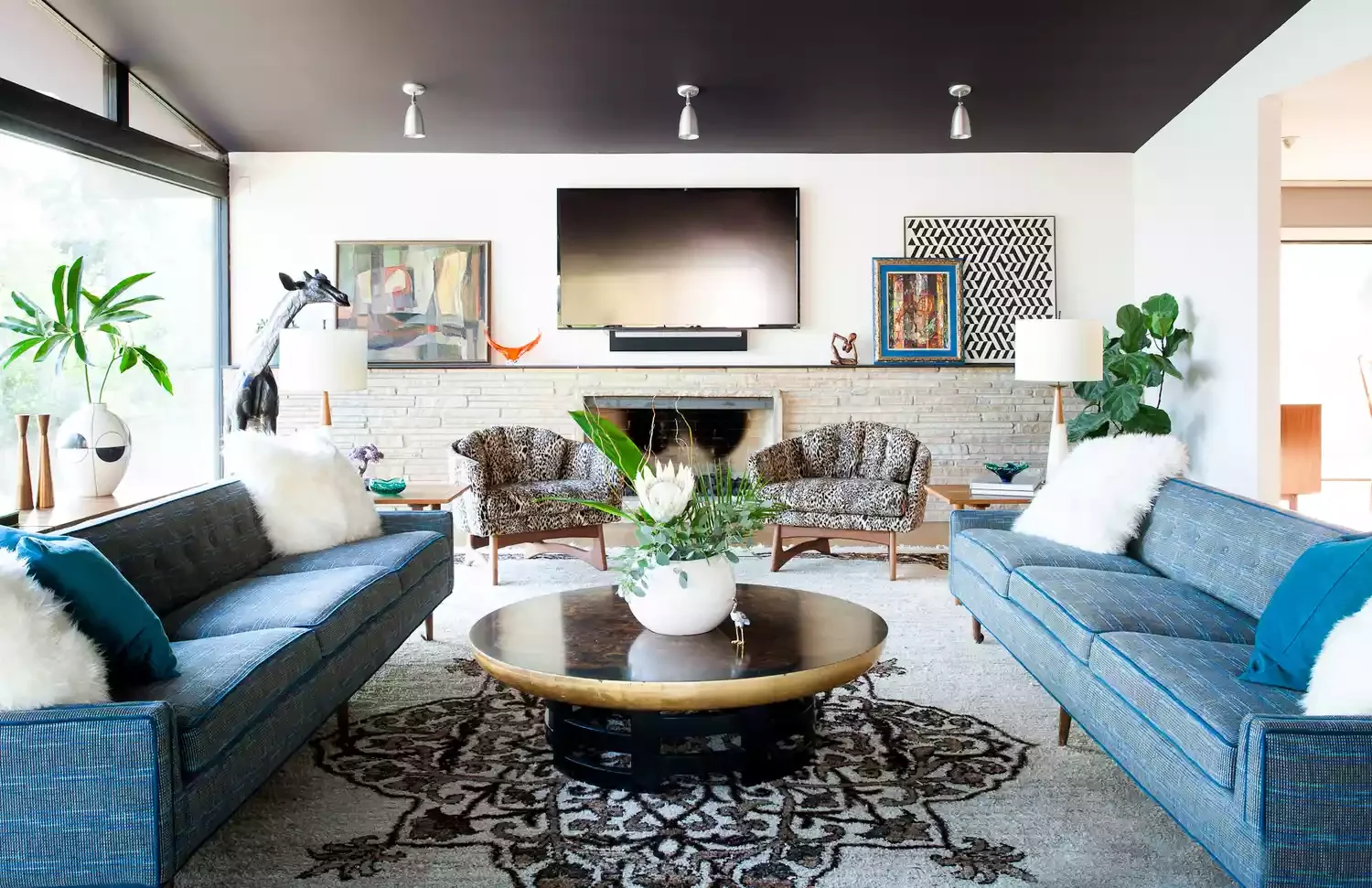 57 Stunning Fireplace Decorating Ideas to Transform Your Living Space 20 Layer Artwork