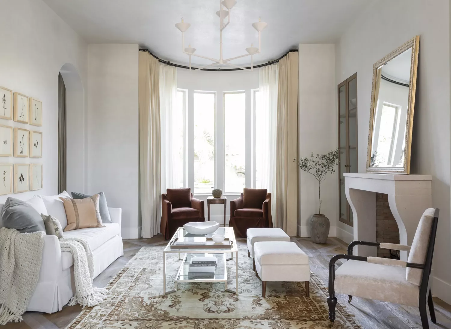 45 Brilliant Bay Window Ideas That Will Transform Your Home 40 Layer Curtains