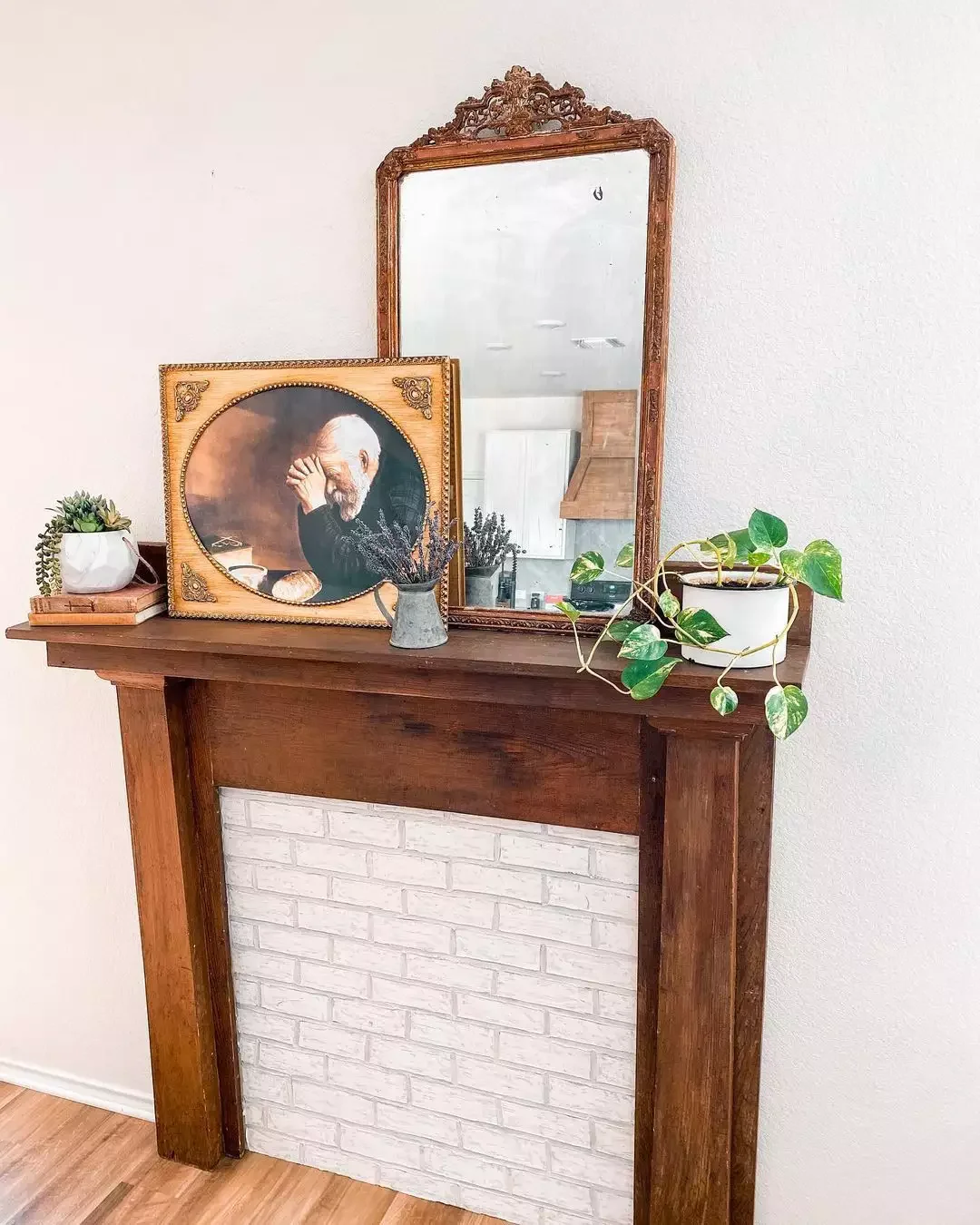 51 Creative Fireplace Mantel Decorating Ideas That Will Transform Your Living Space 3 Layer In a Portrait