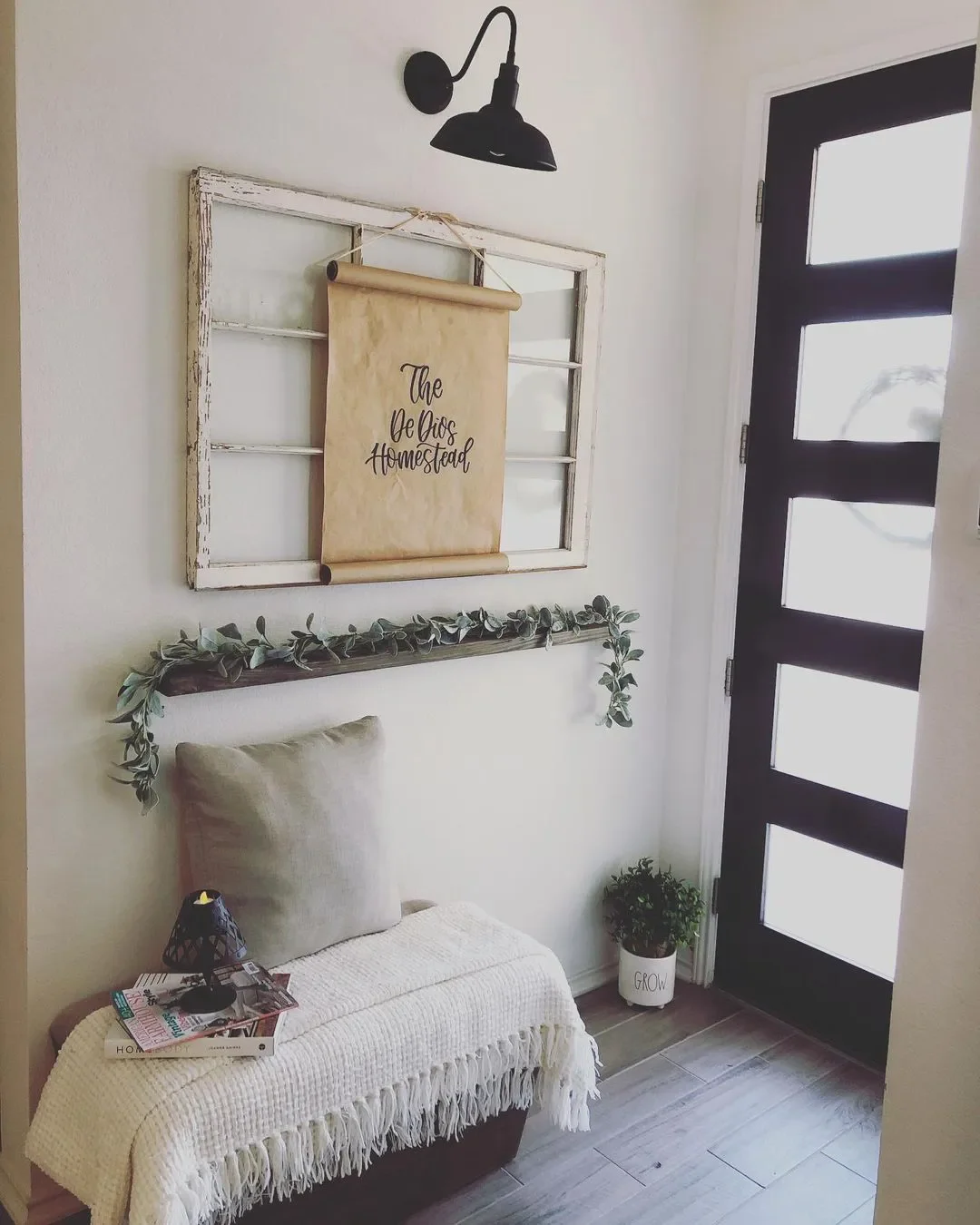 38 Vintage Window Frame Ideas That Transform Any Space 36 Layer It With A Scroll