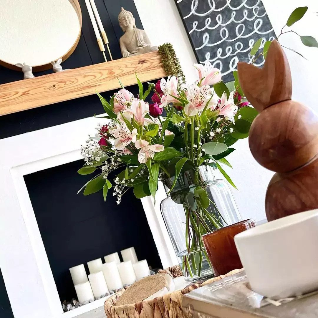 24 Creative Ways to Transform Your Fireplace with Candles 9 Layer It