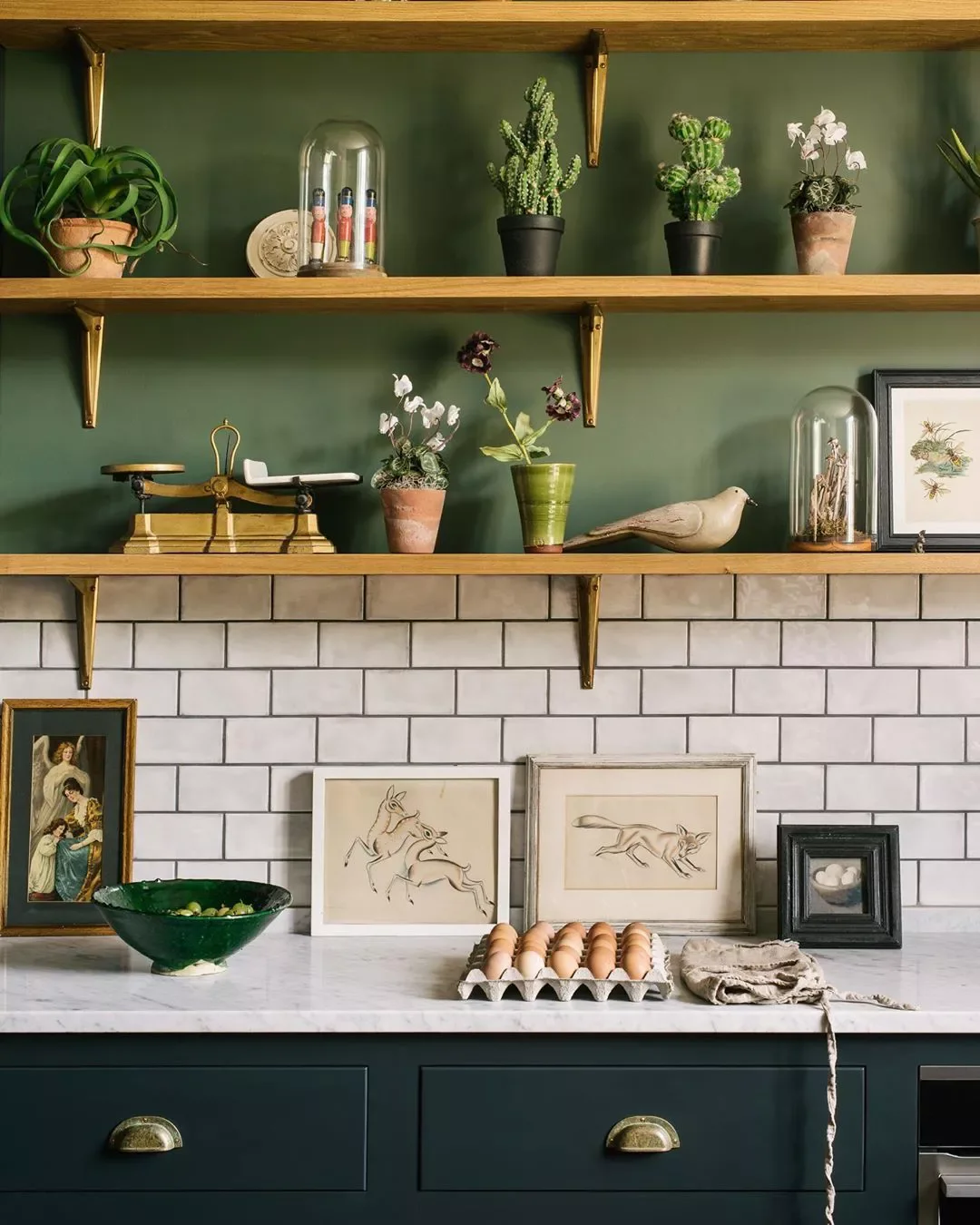 37 Stunning Green Kitchen Cabinet Ideas That Will Transform Your Space Layer Shades of Green