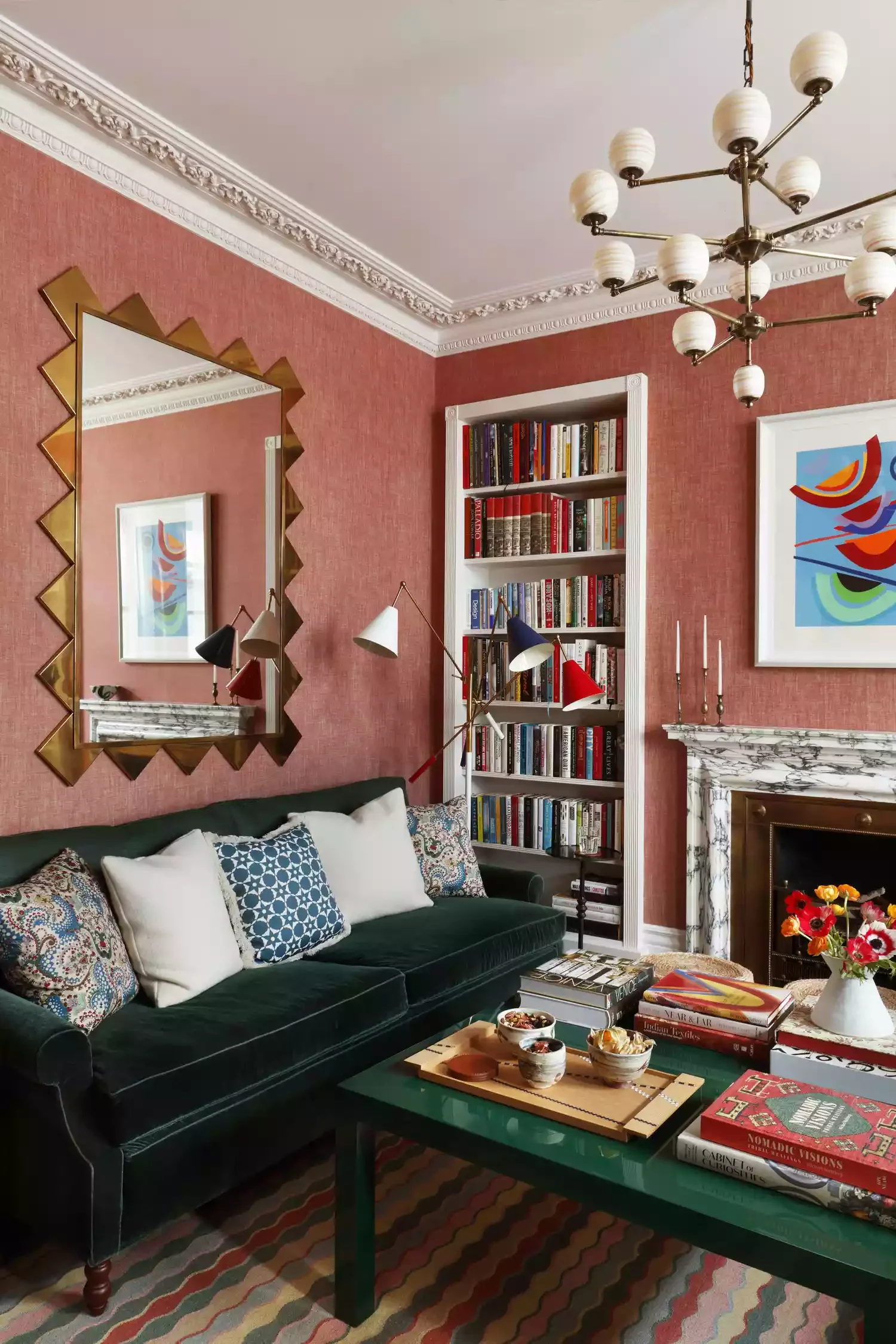 47 Brilliant Small Living Room Ideas That Make Every Square Foot Count 45 Layer Wall Decor