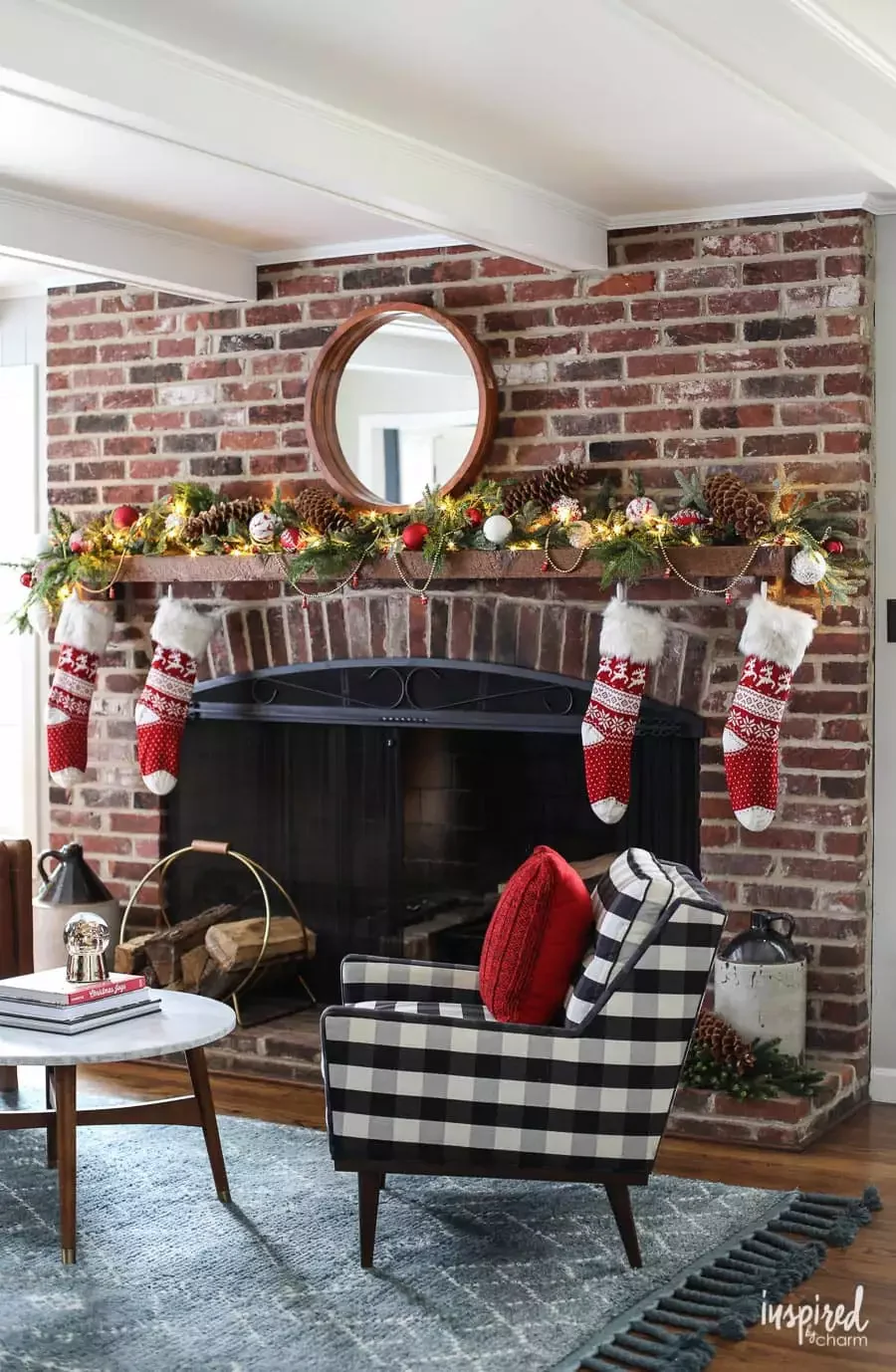 56 Magical Christmas Mantel Decorating Ideas to Transform Your Holiday Home 27 Layer Your Mantel Decor
