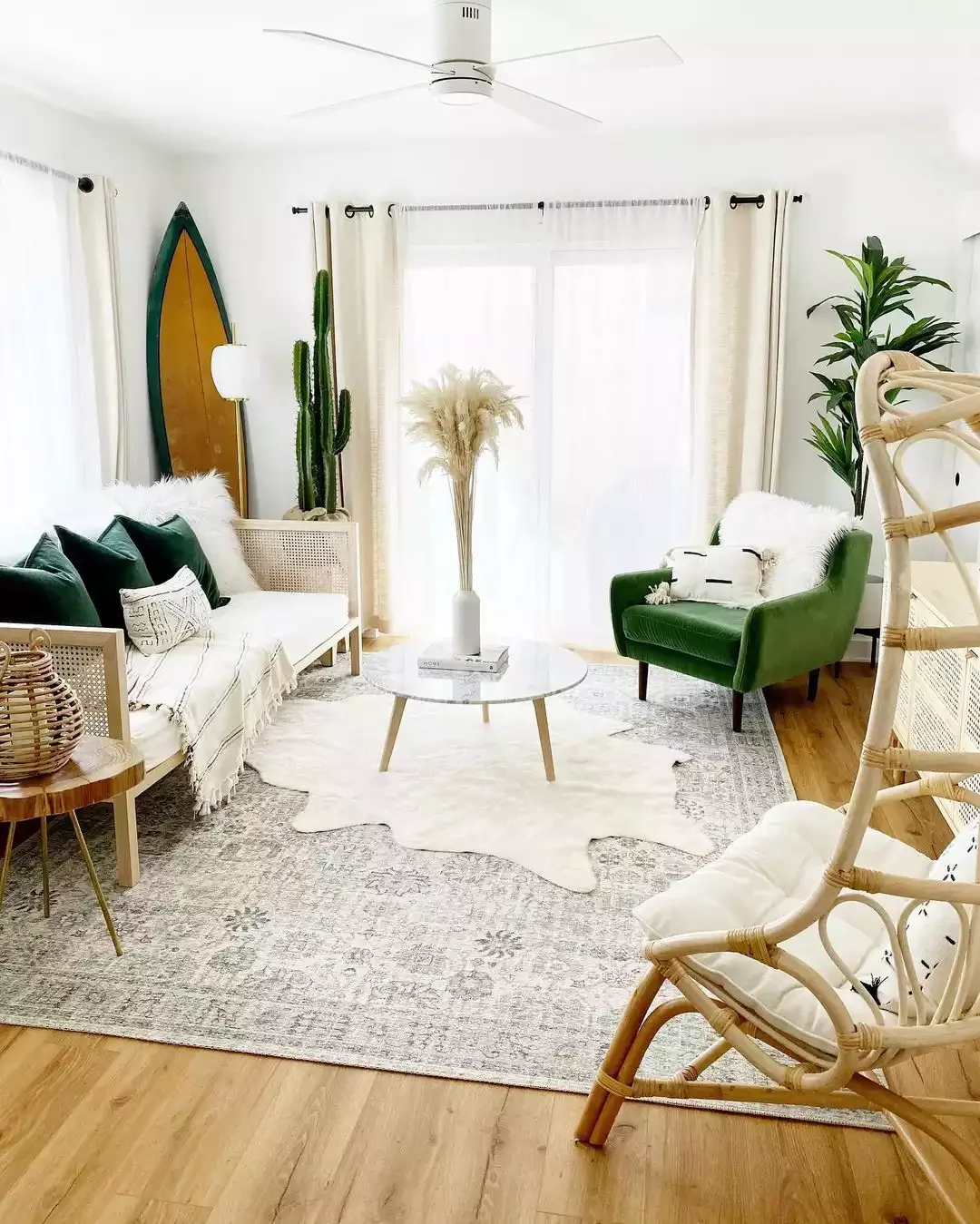 35 Creative Family Room Ideas for the Ultimate Hangout Space 11 Layered Rugs