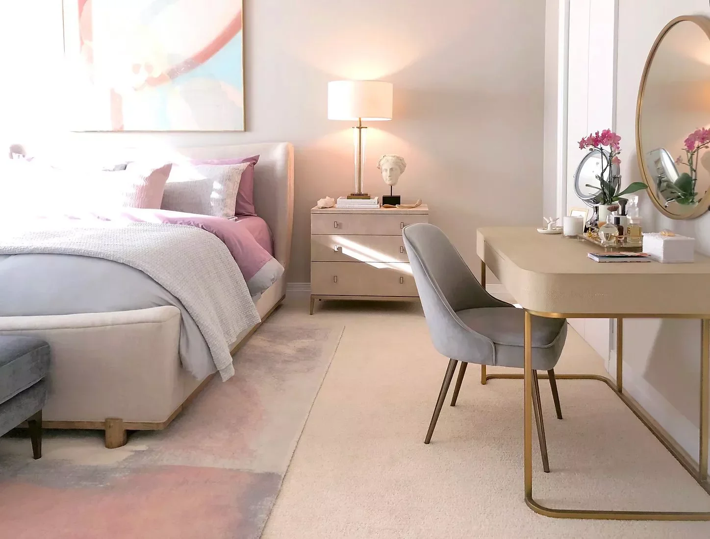 72 Contemporary Bedroom Design Ideas That Transform Your Space Layered Rugs