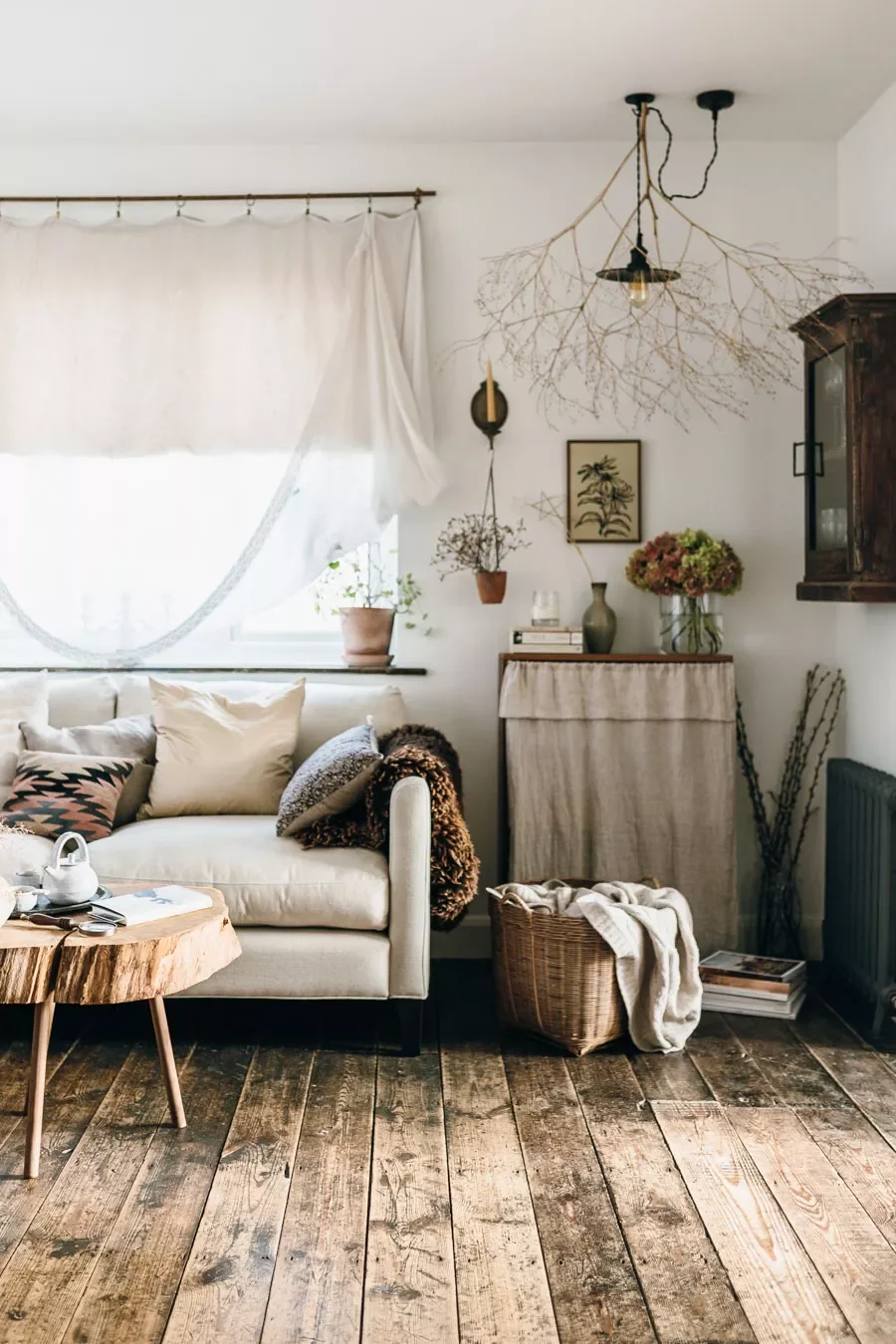 52 Stunning Living Room Curtain Ideas That Transform Any Space 10 Layered Vintage Curtains