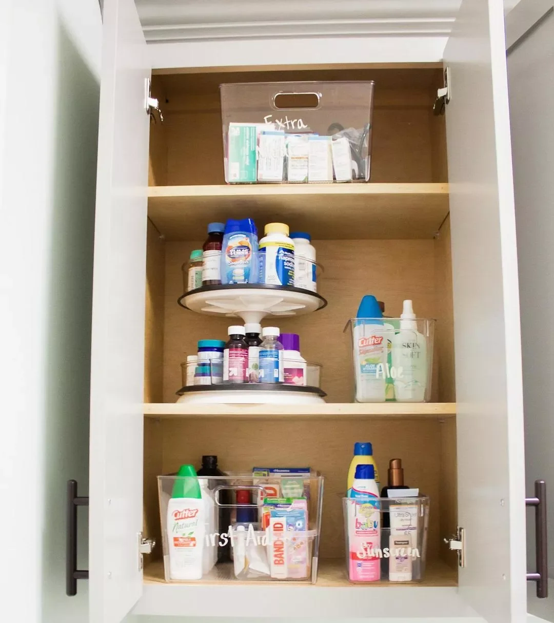 11 Smart Ways to Organize Your Medicine Collection Lazy Susan Turntable