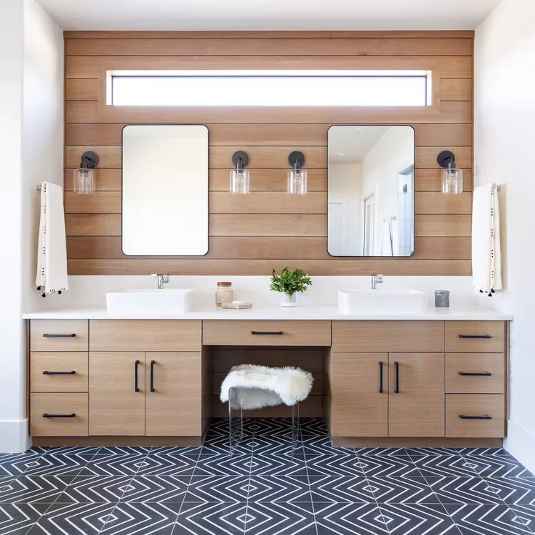 20 Beautiful Makeup Vanity Ideas to Transform Your Daily Beauty Routine 11 Lean Into Location