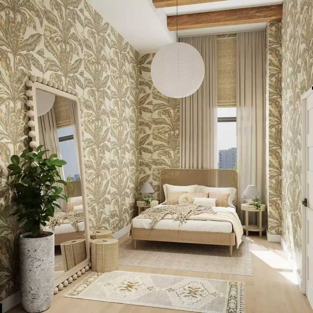 16 Beautiful Bedroom Mirror Ideas That Will Transform Your Space 5 Lean a Full Length Mirror