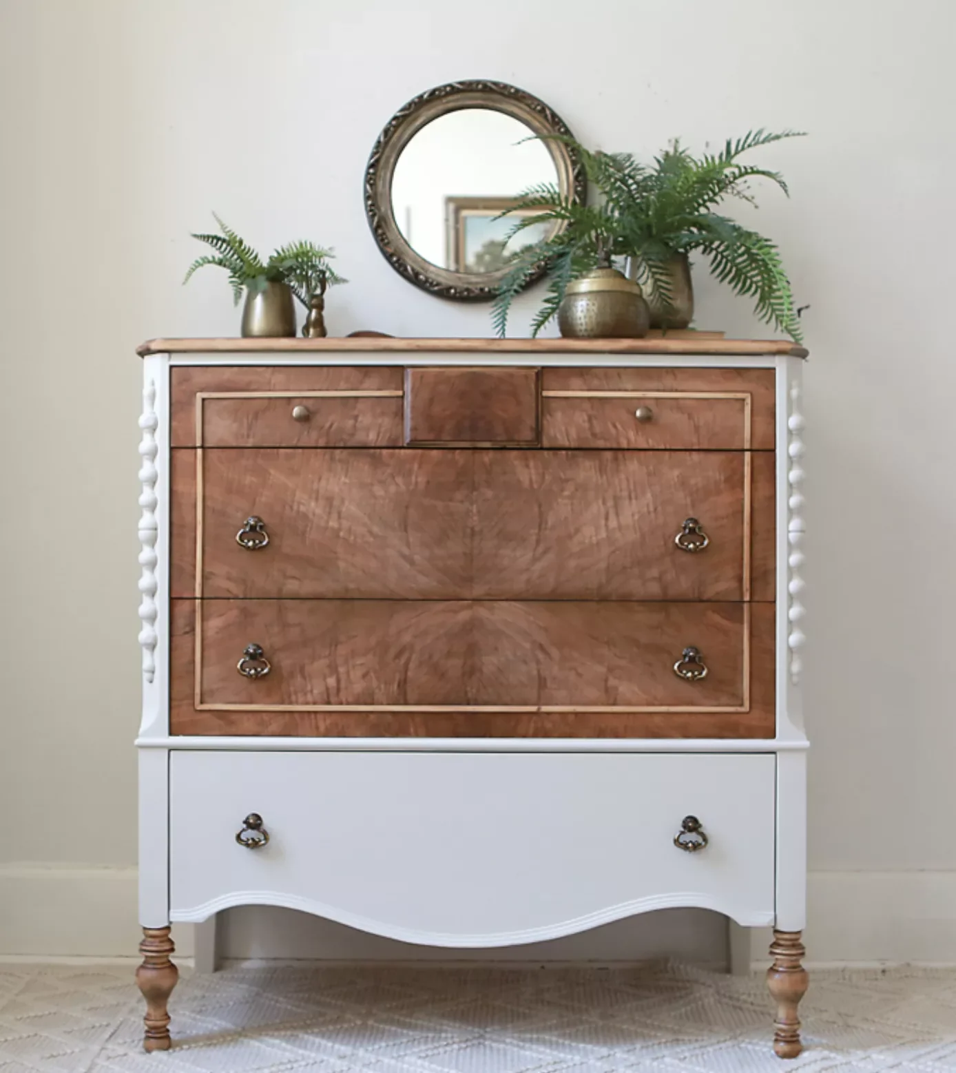 22 Creative Painted Furniture Ideas That Will Transform Your Home Decor 18 Leave Some Wood Exposed