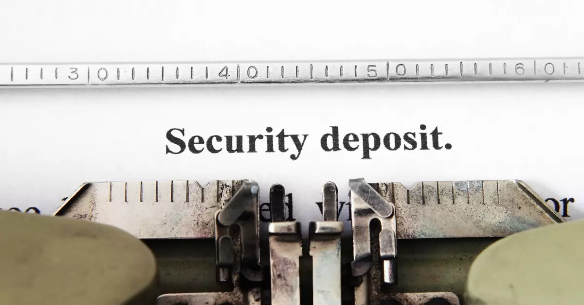 Legal Limits On Security Deposits