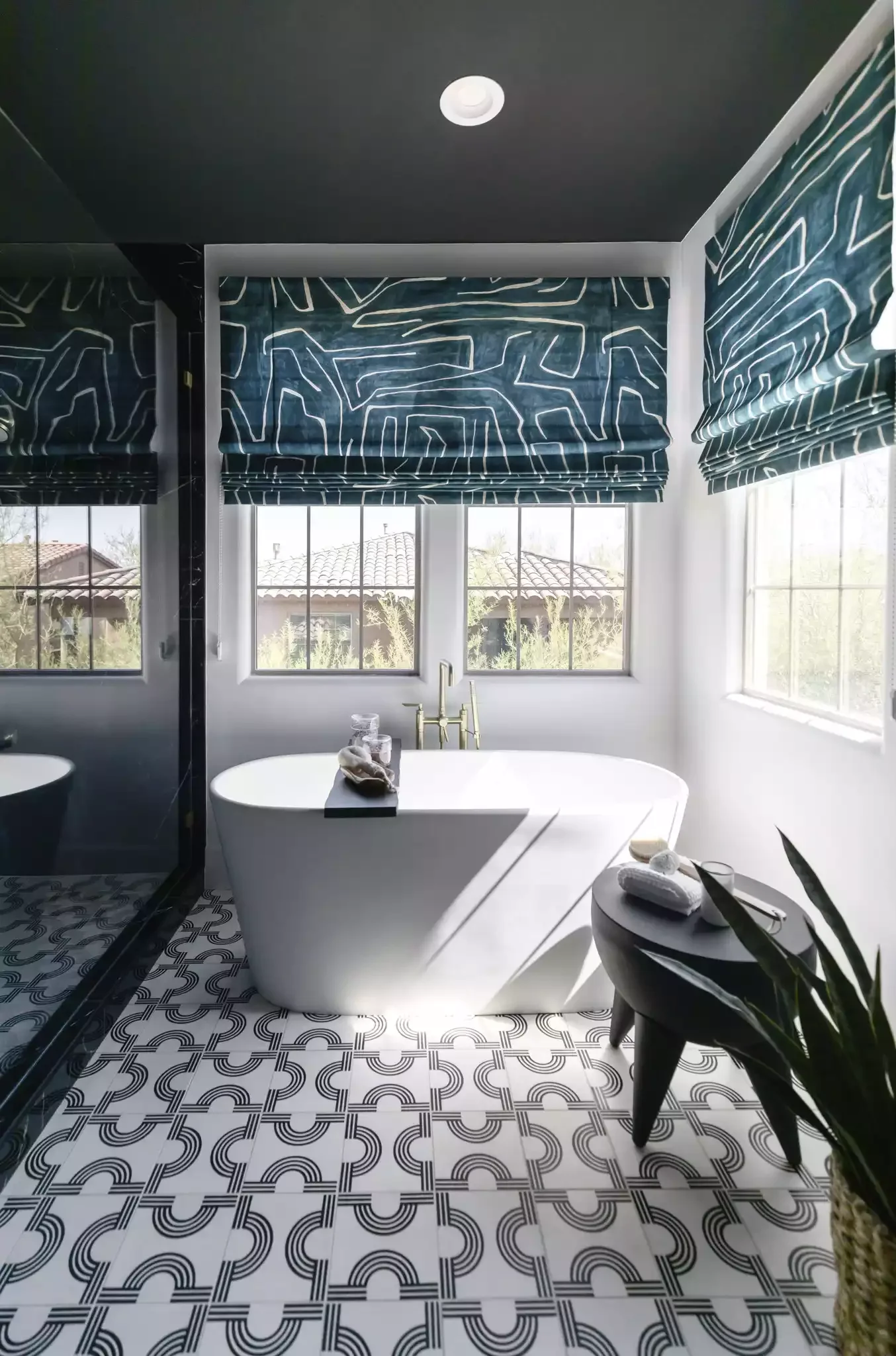 20 Stunning Bathroom Window Treatment Ideas That'll Transform Your Space 21 Let Your Curtains Do the Talking
