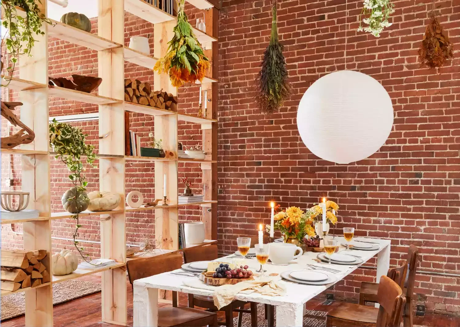 12 Fall Decorating Ideas That Match Your Zodiac Sign Perfectly Libra: Use Dried Seasonal Florals