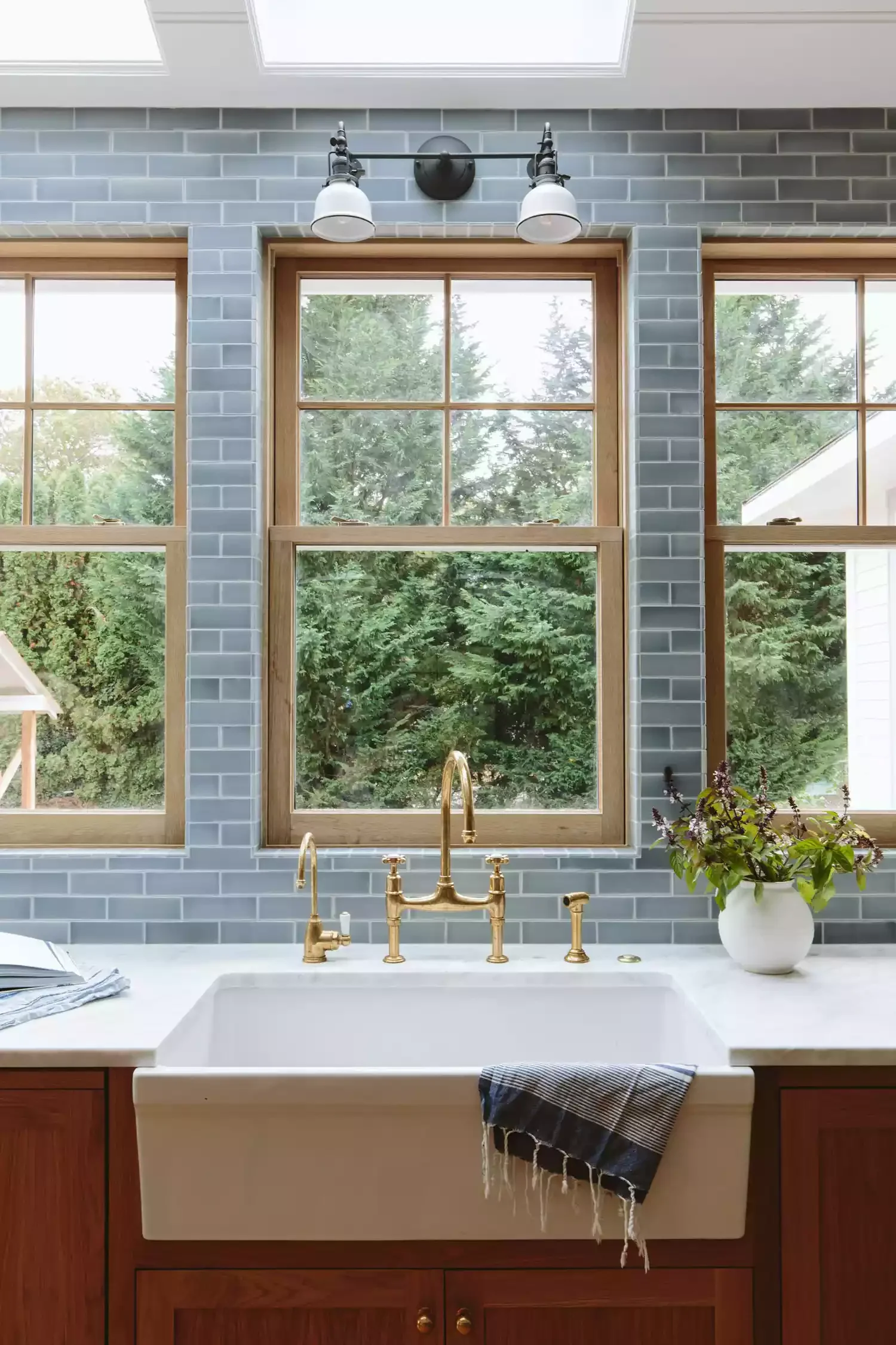 32 Stunning Blue Kitchen Design Ideas That Will Transform Your Space Light Blue Subway Tile