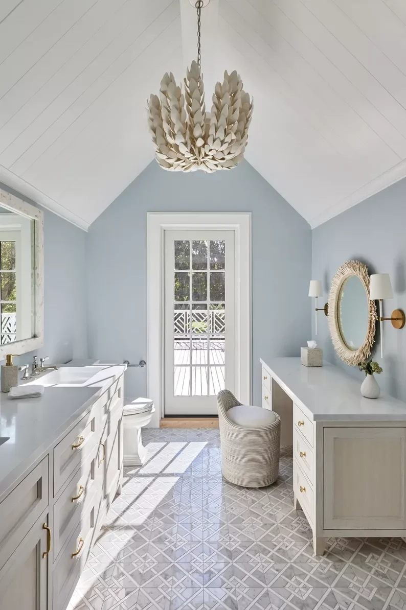 42 Bold Bathroom Color Ideas That Transform Small Spaces Into Stunning Retreats 28 Light Blue