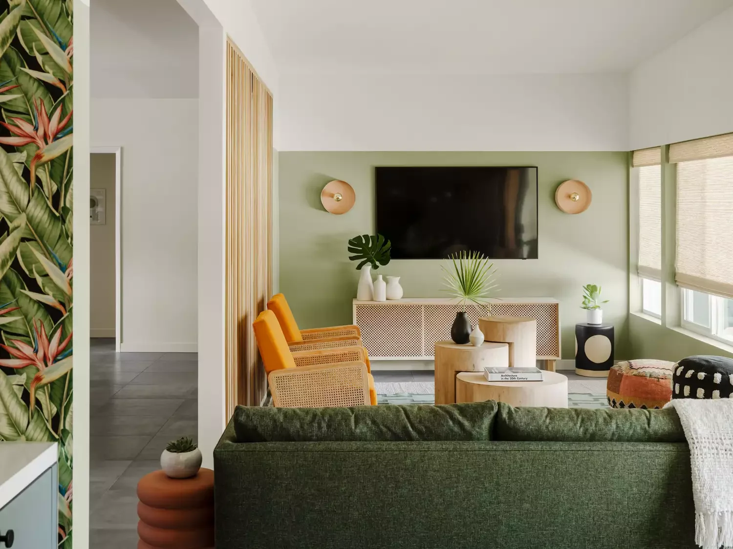 20 Stunning Family Room Color Schemes That Transform Your Space 11 Light Green