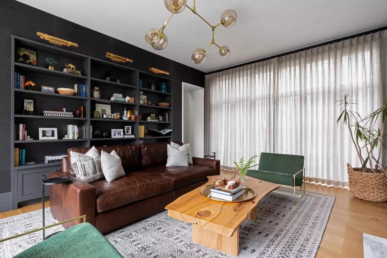 51 Creative Bookshelf Styling Ideas That Transform Your Space 22 Light It Up