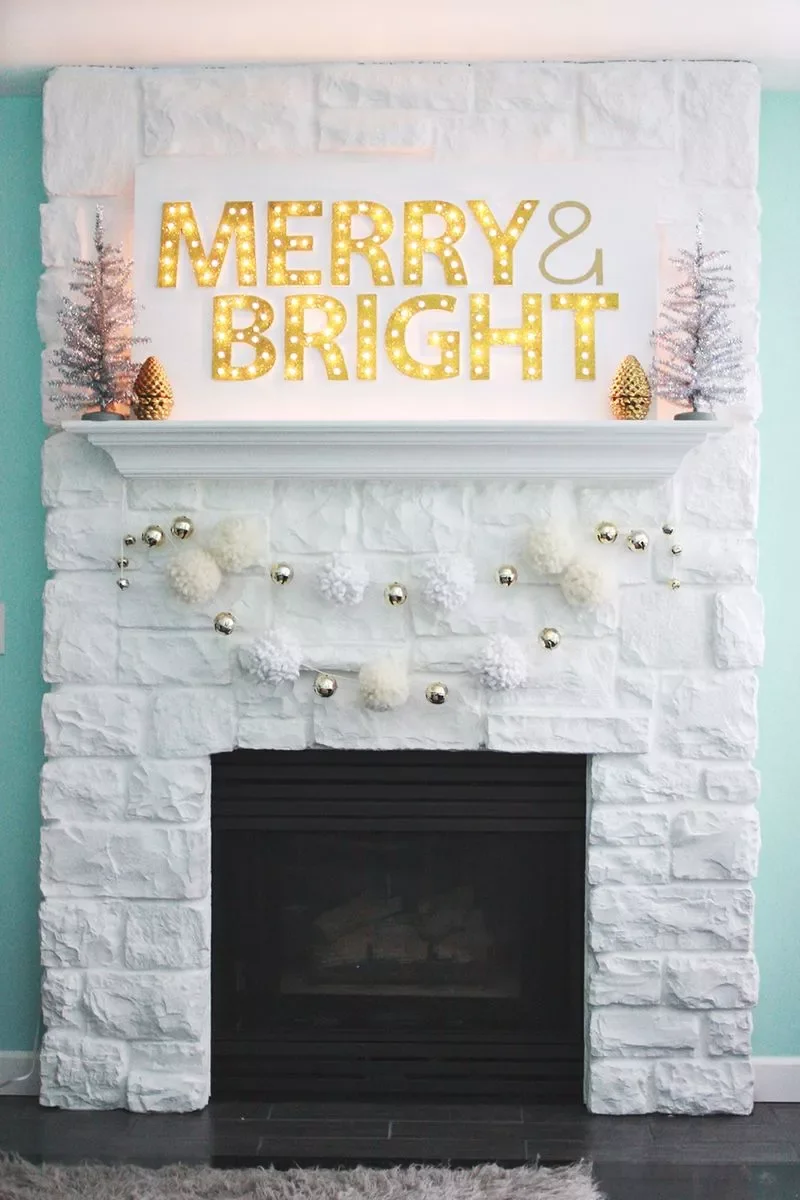 31 DIY Christmas Sign Ideas That Look Professionally Made Light It Up
