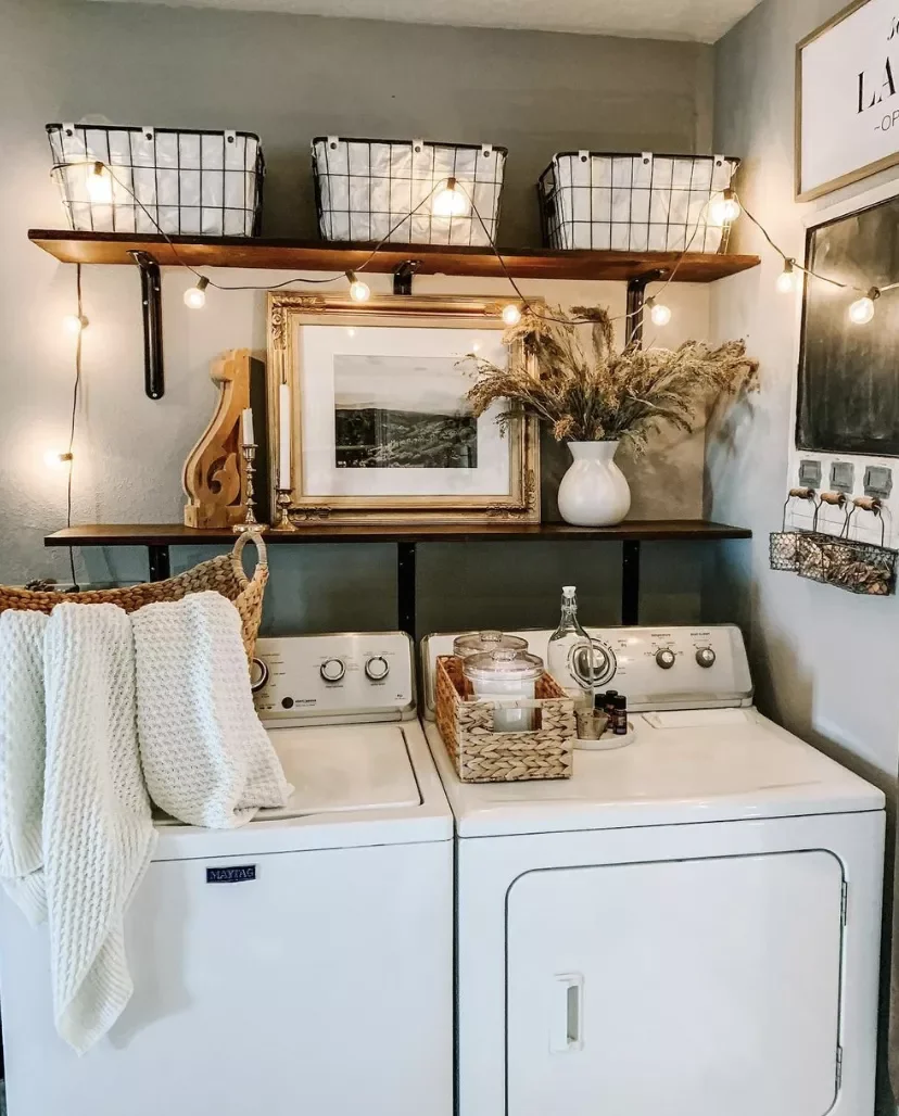 18 Smart Ways to Organize Your Small Laundry Room Light It Up