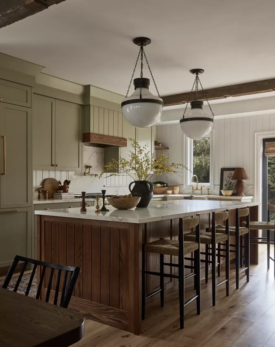 12 Stunning Green Kitchen Paint Ideas That Will Transform Your Space 10 Light Olive Green