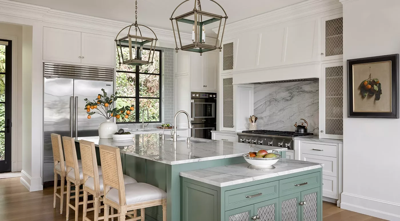 101 Kitchen Island Ideas That Will Transform Your Cooking Space 86 Light Turquoise Kitchen Island
