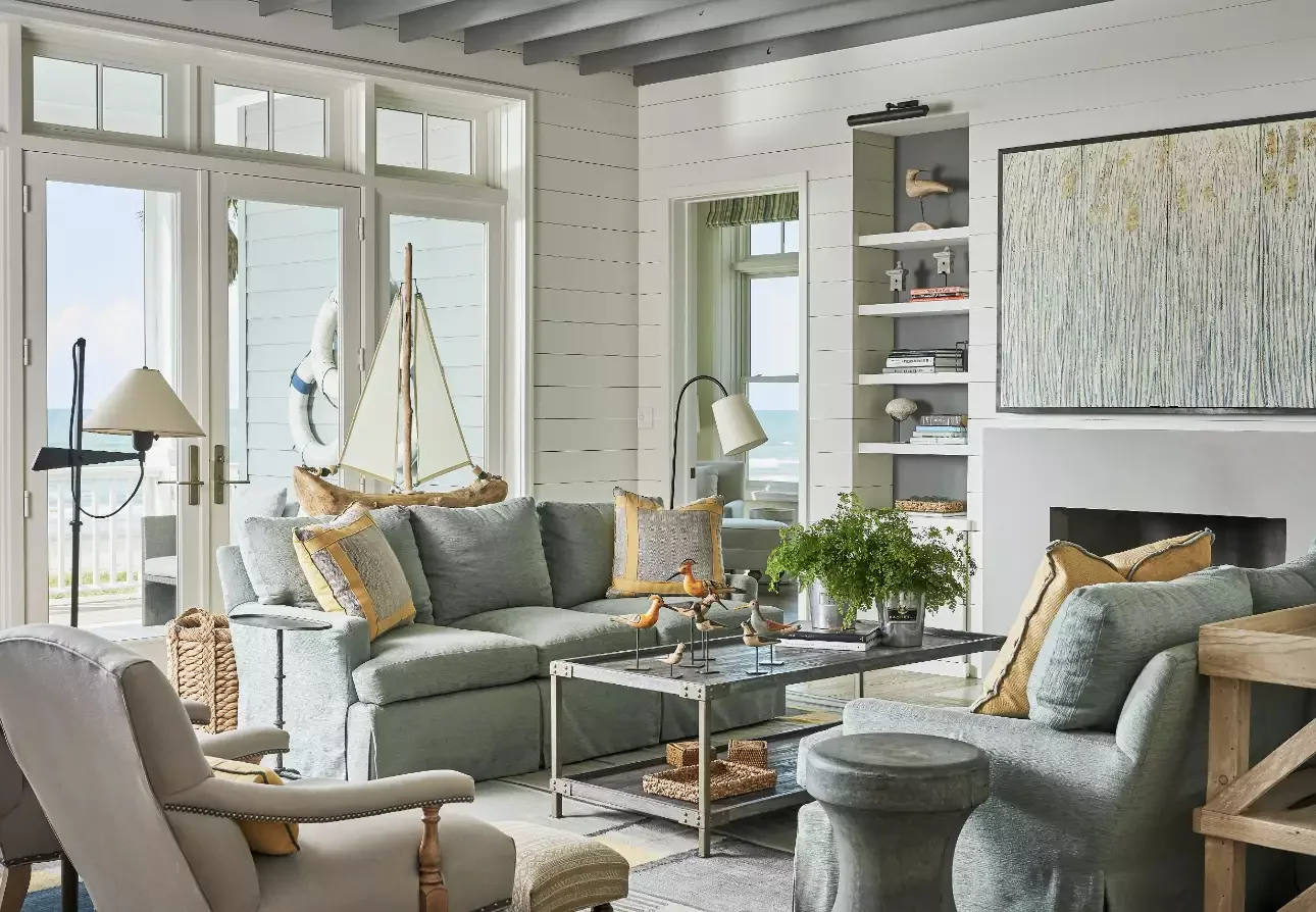 38 Charming Coastal Farmhouse Decorating Ideas to Transform Your Home 18 Limit Cheesy Decor